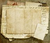 pic of  photo  - Vintage background with old paper - JPG 