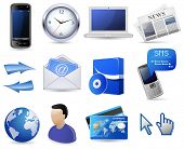 foto of newspaper  - Business website icon set  - JPG 