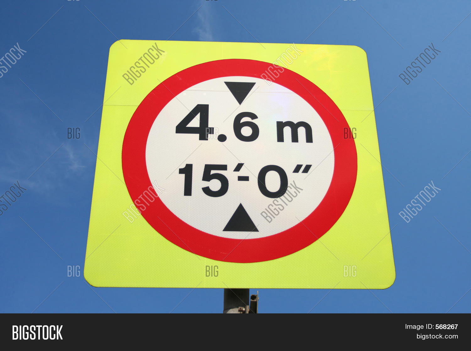Height Limit Sign Image & Photo Bigstock