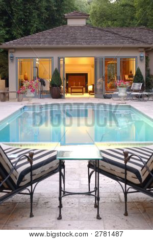 Backyard Pool House