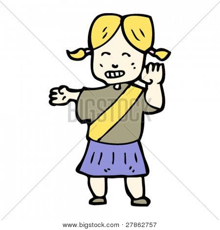 Girl Guide Cartoon