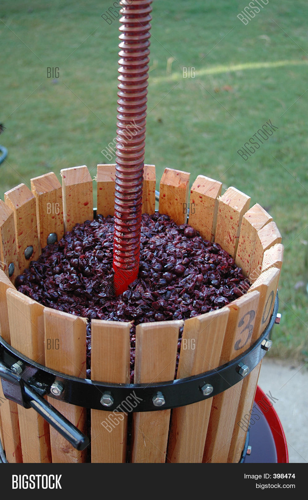 Wine Press Stock Photo & Stock Images Bigstock