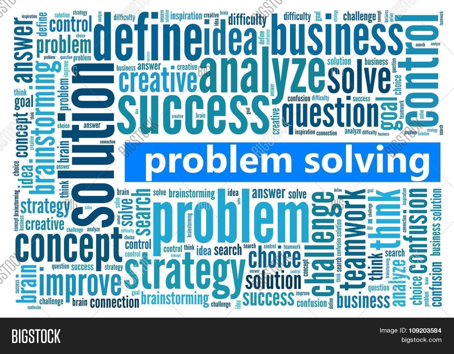 Problem Solving Words