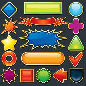 image of burst  - Colorful Design Elements - JPG 