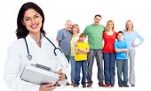 foto of health  - Family doctor woman - JPG 
