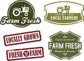 image of food  - Fresh Farm Produce and Locally Grown Stamps - JPG 
