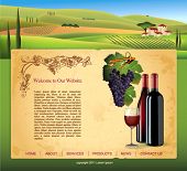 foto of france  - Website template for wine producers - JPG 