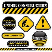 stock photo of construction  - under construction - JPG 