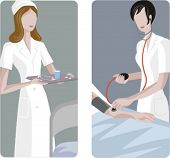 picture of pressure  - A set of 2 medical illustrations - JPG 