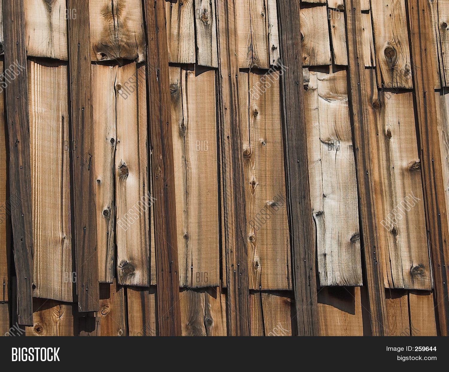 Wood Slat Siding Image & Photo Bigstock
