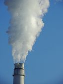 image of industrial  - exhaust fumes emitting - JPG 