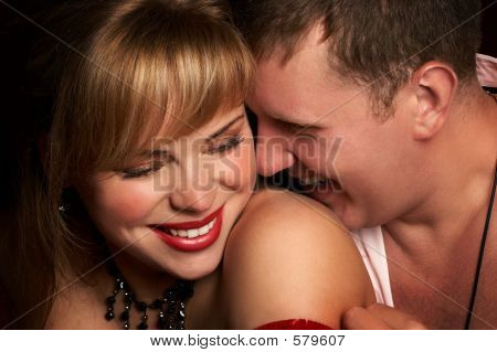 Romance Couple In Love.