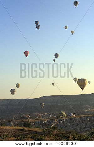 Hot Air Balloon Ride, Cappadocia