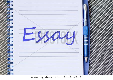 Essay Text Concept Note