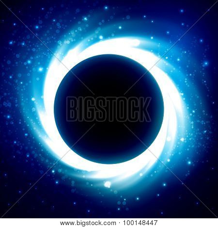 Black Hole in Outer Space. Distant Galaxy