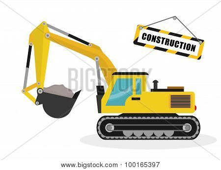 Construction machinary design.