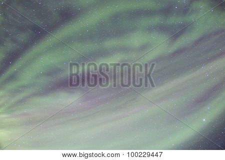 The Northern Light Aurora borealis at Vik Iceland