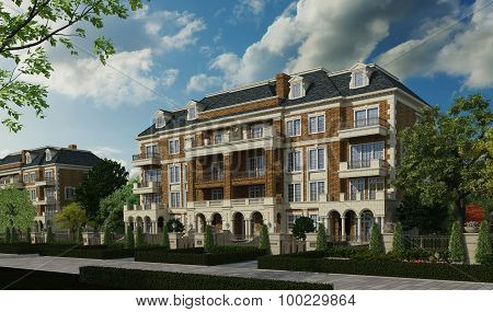Buildings Photorealistic Render