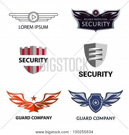 Template logo for security organization