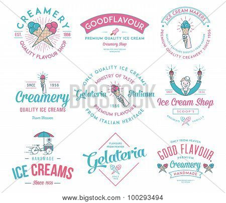 Ice Cream 3 Colored