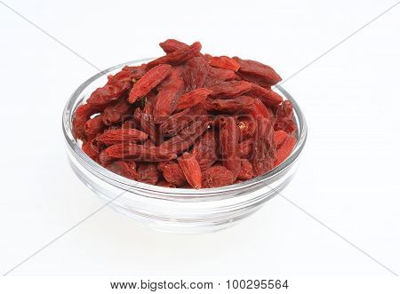 Goji Berries, A Fruit Berry And Medicinal Plant