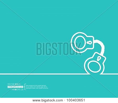 Abstract creative concept vector background. For web and mobile applications, illustration template