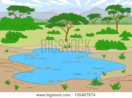Beautiful Landscape Savannah