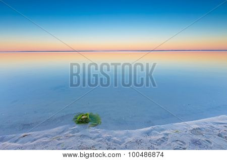 Beautiful Beach Before Sunrise