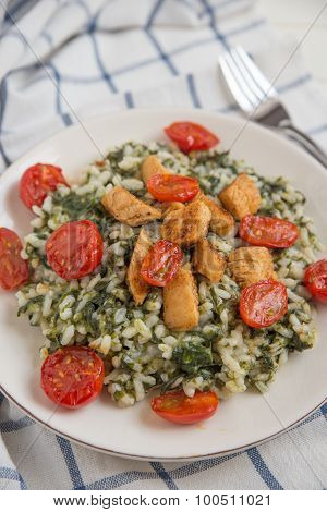 Spinach Risotto