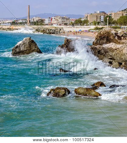 Angry Sea,