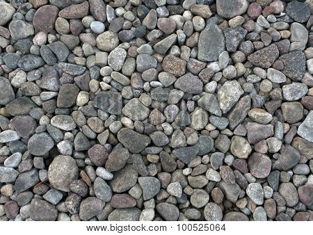 Gray Stones Texture.