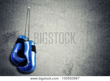 Boxing sport concept