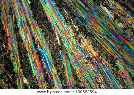 Urea Crystals Under The Microscope.