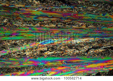 Urea Crystals Under The Microscope.