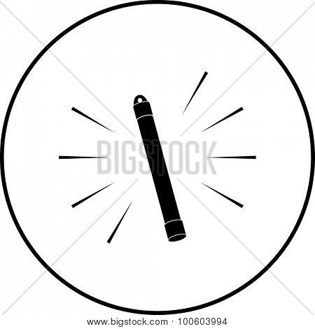 glow stick symbol