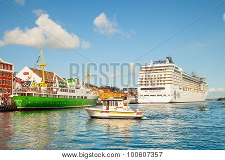 Port Of Stavanger, Norway.