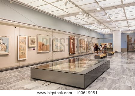 Heraklion Archaeological Museum At Crete, Greece