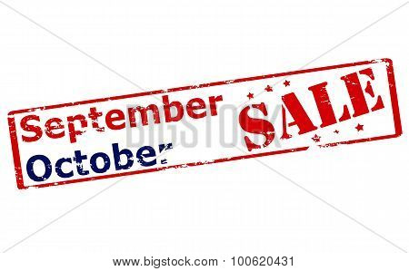 September Octomber Sale