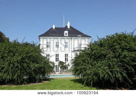 Marselisborg Palace in Aarhus, Denmark