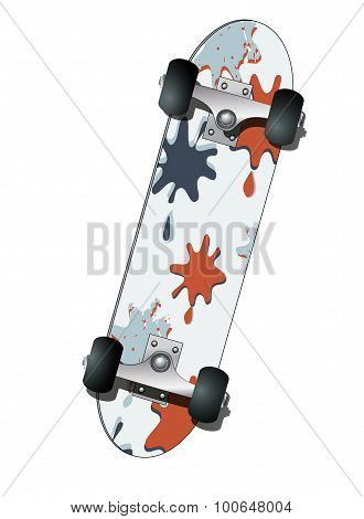 Skateboard, Vector Illustration