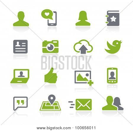 Social Icons // Natura Series