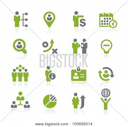 Human Resources Icons // Natura Series