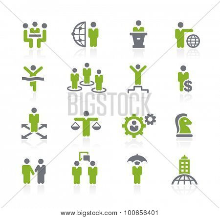 Business Success Icons // Natura Series