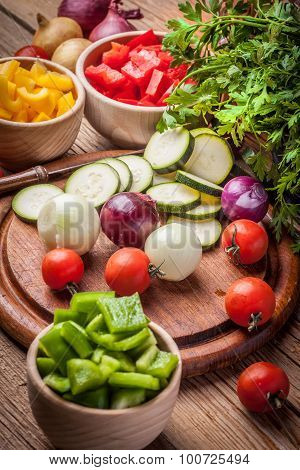 Vegetables.