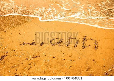 Relaxation Concept On The Beach