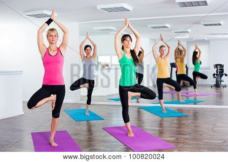 Yoga class