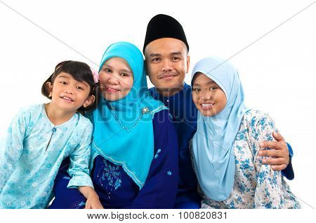 Muslim family