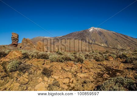 El Teide Volcano And Lava Formation-tenerife,spain