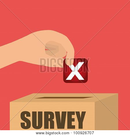 Survey icon design