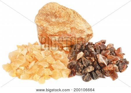 Frankincense dhoop a natural aromatic resin used in perfumes and incenses